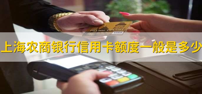 上海农商银行信誉卡额度一般是多少
