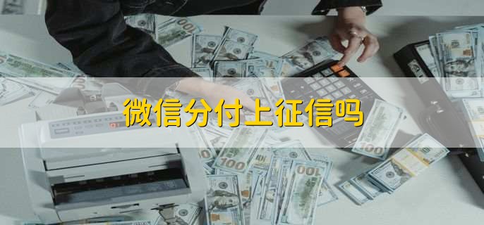 微信分付上征信吗-第1张图片-腾赚网