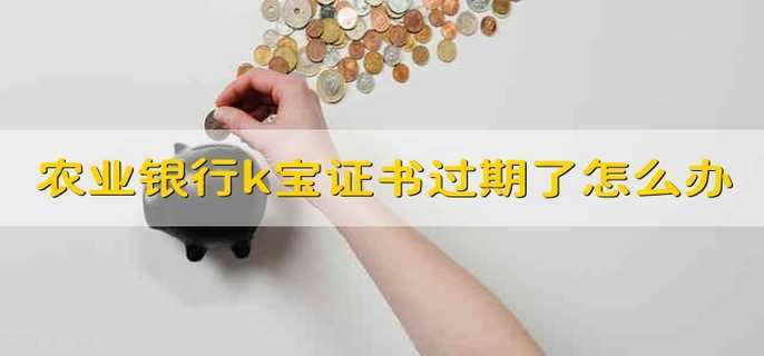 农业银行k宝证书过期了怎么办农行k宝证书过期了如何处理 财梯网