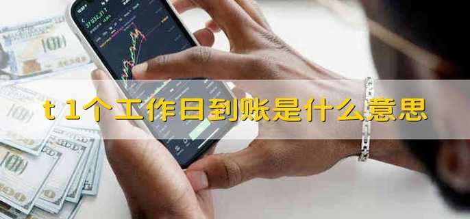 t+1个工作日到账是什么意思 什么是t+1个工作日到账