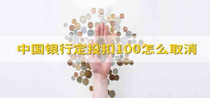 中国银行定投扣100怎么取消 有以下三种方法