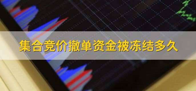 集合竞价撤单资金被冻结多久，当天晚上就可以解冻-第1张图片-腾赚网