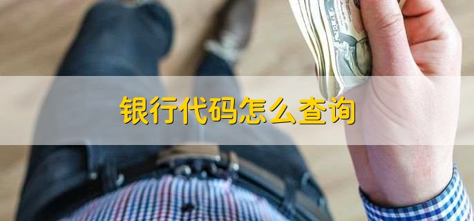 银行代码怎么查询，有以下四种方式